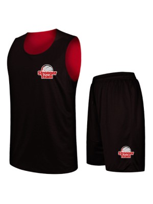 Basketball Uniforms Sets Black